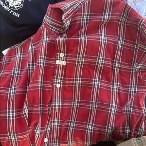 Gant Men's Red Plaid Shirt